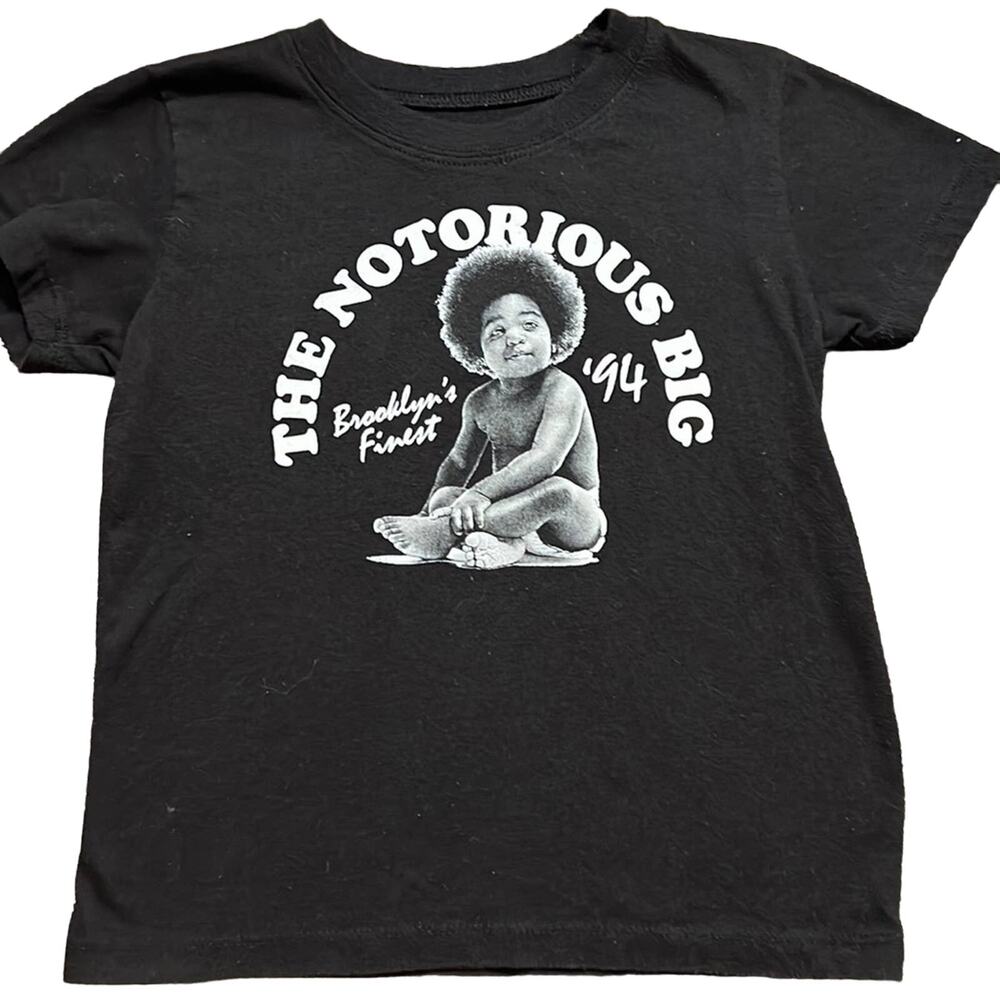 The notorious BIG Brooklyn’s finest black toddler t shirt 5T